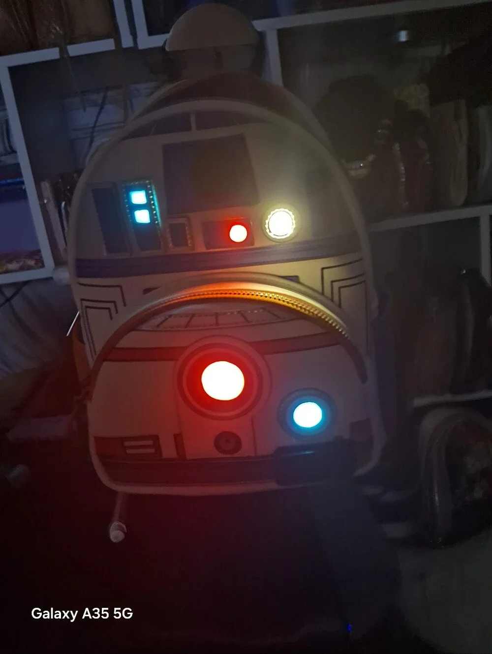 Loungefly Starwars R2-D2 BB-8 Light-up Cosplay mini backpack